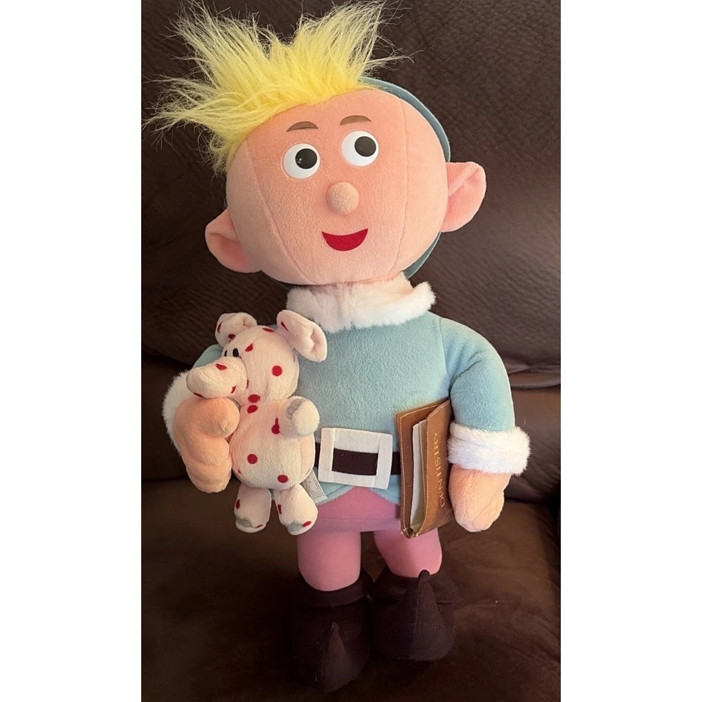 1999 CVS Stuffins Hermey Elf 14in Plush Rudolph Vintage Kidcore Christmas Y2K